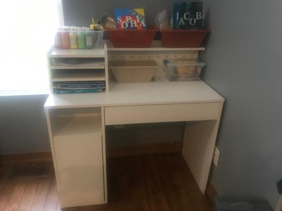 Cabell Hobby And Craft Desk With Storage Cabinet - Room & Joy : Target