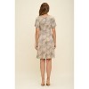 WEST K Women's Elli Short Flutter Sleeve High-Waist Mini Dress - 3 of 4