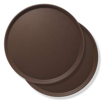 Jubilee (Set of 2) Round Restaurant Serving Trays - NSF Certified Food Service Trays