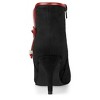 Allegra K Women's Bow Pointed Toe Stiletto Heel Ankle Boots - 4 of 4