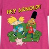 Girls' - Hey Arnold! - Arnold, Gerald, and Abner Fitted Short Sleeve Graphic T-Shirt - 2 of 4