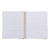 russell+hazel Weekly/Monthly Planner 9.125"x11.25" Spiral Consciously Curated Pink Floral - 3 of 4