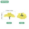 Unique Bargains Silk Rose Artificial Flower Heads Bouquet Decor - 3 of 4
