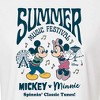 Women's - Disney - Mickey & Friends Cropped Graphic T-Shirt - 2 of 4
