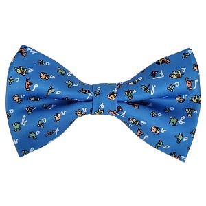 Men's Animal Printed Design 2.75 W And 4.75 L Inch Pre-Tied adjustable Bow Tie - 1 of 3