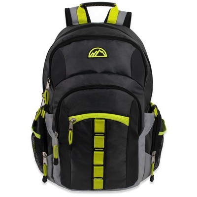 Wholesale 19-inch Mountain Edge Multi Pocket Backpack w Reflective Str —