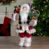 Northlight 18" Standing Santa Christmas Figure with Snow Shoes and Fur Boots - 2 of 4