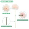 Unique Bargains Artificial Chrysanthemum Ball Flowers 11 Inch 12 Pcs - 2 of 4