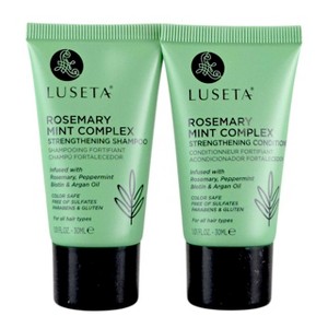 Luseta Scalp Boost Rosemary Mint Travel Set - 2 x 1.01 oz - Your Scalp's Invigorating Travel Companion - 1 of 4