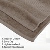 Unique Bargains Soft Absorbent Cotton Bath Towel for Bathroom kitchen Shower Towel 1 Pcs - image 3 of 4