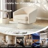 Chenille Swivel Armchair, 360° Rotating Accent Chair with Soft Cushion, Cozy Living Room, Bedroom, Reading, Lounge Seat - 4 of 4