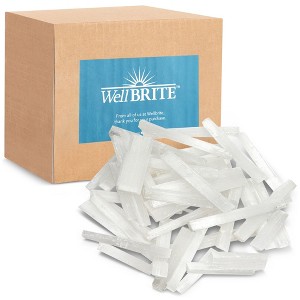 WellBrite Selenite Wands, Healing Crystal Sticks, Home Décor (3-5 in, 3 lbs) - 1 of 4