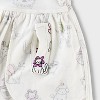 Toddler Girls' Adaptive 2pk Short Sleeve Halloween Dress - Cat & Jack™ Cream - 4 of 4