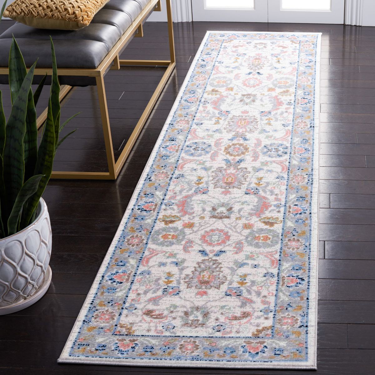 Bayside BAY120 Machine Washable Power Loomed Indoor Rugs - Safavieh - thumbnail 3