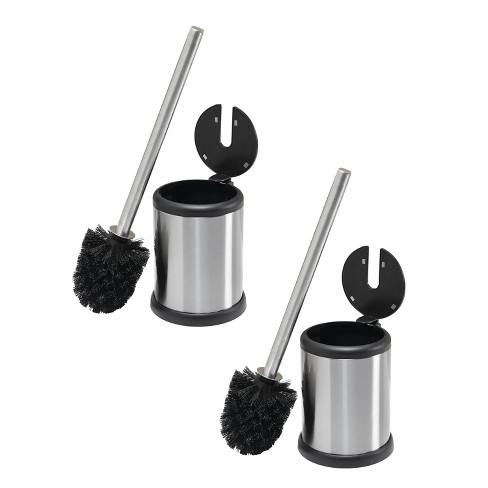 Black Metal Retro Toilet Brush