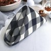 Slickblue Gingham Checkered Napkins 18"x18", Reversible, Yarn-Dyed Polyester, 9 Color Options – Pack of 4 or 10 - 2 of 4