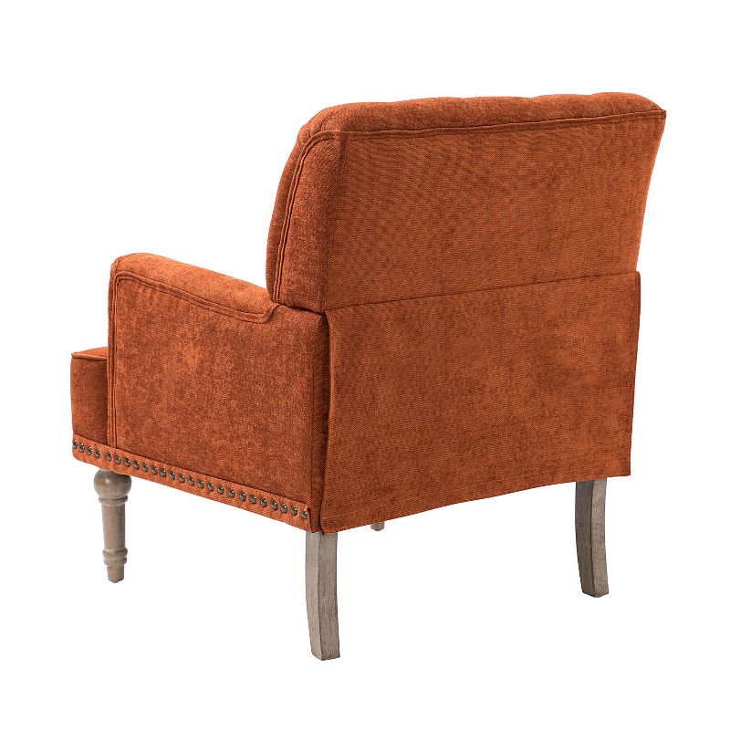 Naida Armchair with Carved Legs | ARTFUL LIVING DESIGN, 5 of 12