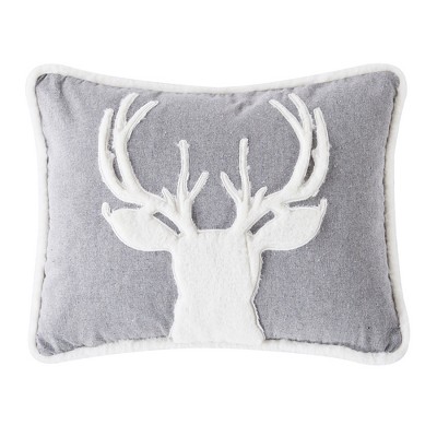 Macallister Fur Stag Decorative Pillow - Levtex Home