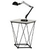 Sapphtopaz Modern Coffee Table with 2 End Tables Living Room Table Set Durable Center Table for Living Room,3pcs - 2 of 4