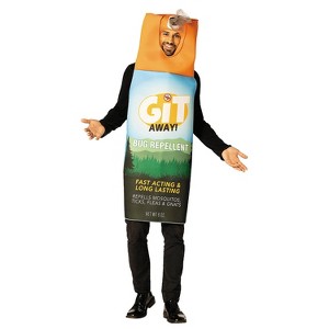 Rasta Imposta Adult General Sizing Bug Repellent Tunic Halloween Costume Tunic - Green One Size Fits Most - 1 of 2