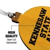Kennesaw State Owls Alumn Wood Christmas Tree Holiday Ornament - 3 of 4