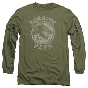 Men’s Jurassic Park Jp Stamp Long Sleeve T-Shirt - 1 of 4