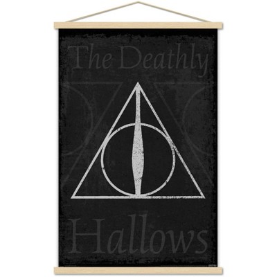 Trends International The Wizarding World: Harry Potter - The Deathly Hallows - Symbol Framed Wall Poster Prints
