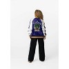 NBA Los Angeles Lakers Women's Zip-Up Satin Bomber Jacket - 4 of 4