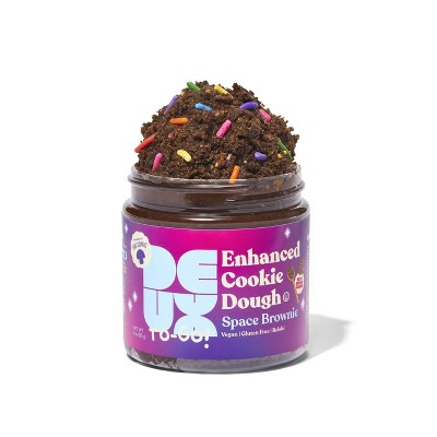 DEUX Vegan Gluten Free Space Brownie Edible Enhanced Cookie Dough - 4oz