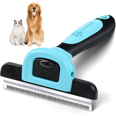 Pet Grooming Brush, Deshedding Tool for Dogs & Cats, Effectively Reduces Shedding