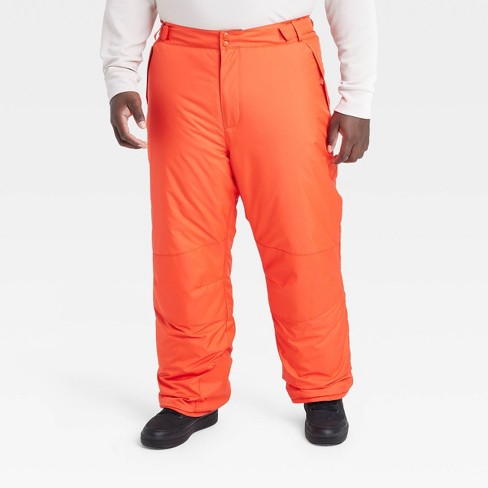 Men's Big Snow Pants - All In Motion™ Red Orange 2xl : Target