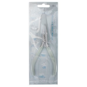 John Bead Classic Slim 4.75in Round Nose Pliers, Stainless Steel Multi Purpose Jewelry Tool - 1 of 4