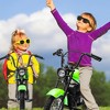 Kids Ride On Motorcycle Car, 24V Electric Dirt Bike with 2 Speed, Powered Riding ons with LED Headlight, Off-Road Dirt Bike for Boys Girls 8-12 - 3 of 4