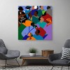35" x 35" Jook Joint Gullah Islands by Synthia Saint James Canvas Art Print - Masterpiece Art Gallery - 3 of 4