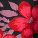 black floral