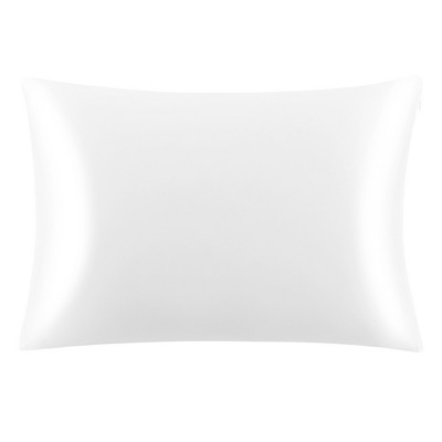 PiccoCasa Hair and Skin Hidden Zipper 25 Momme 6A Silk Pillow Case