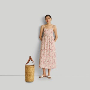 Reistor Women's Strappy Gathered Midi Dress - 1 of 4