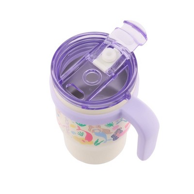 Reduce 14oz Coldee Vacuum insulated Stainless Steel Straw Tumbler Mermaids