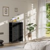 Dresser for Bedroom, Drawer Dresser Organizer Storage with Drawers, Chest of Drawers with Fabric Bin, Wood Top for Bedroom, Entryway - 3 of 4