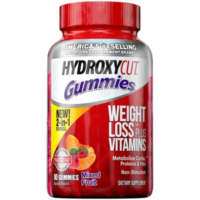 Hydroxycut Pro Clinical Dietary Supplement Gummies - Mixed Fruit - 60ct