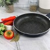 Oster Anetta 11 Inch Non Stick Aluminum Frying Pan In Navy Blue - 2 of 4