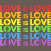 Adult Design By Humans Pride Love is Love By Luckyst Racerback Tank Top - Gray Heather - Large - 2 of 2