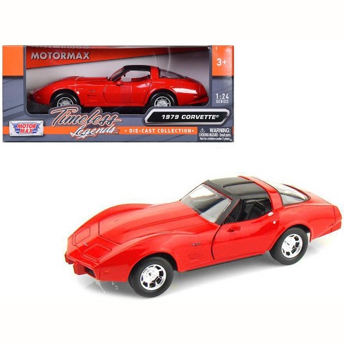 Red best sale corvette toy