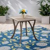 Christopher Knight Home Jacobson Outdoor Acacia Wood Square Dining Table with Slatted Design - 2 of 4
