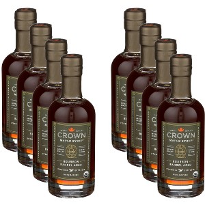 Crown Maple Syrup Bourbon Barrel Aged - Case of 8 - 8.5 FL OZ - 1 of 2