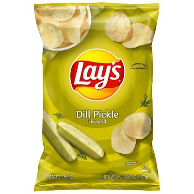 Lay's Potato Chips, Dill Pickle Flavored Dill Pickle Flavored 7.75 oz