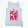 S.W.Smiley Fruit Market Pomegranate - Women's Garment Dyed Graphic Tank Top - 2 of 4