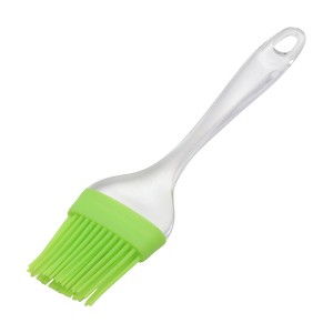 Unique Bargains Pastry Brush 28g Crystal Handle Large Head Brush Color Block Dishwasher Safe Silicone PP 8.07"x1.57" 1Pcs - 1 of 4