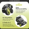 Sun Joe 15" Electric Dethatcher Scarifier with Removeable 13.2 Gallon Bag, 15 Amp, AJ808E - 4 of 4