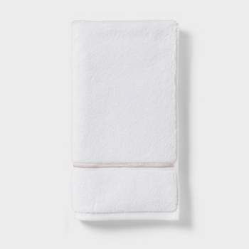 2 pk Threshold Performance Bath Towel Brown - Threshold - New